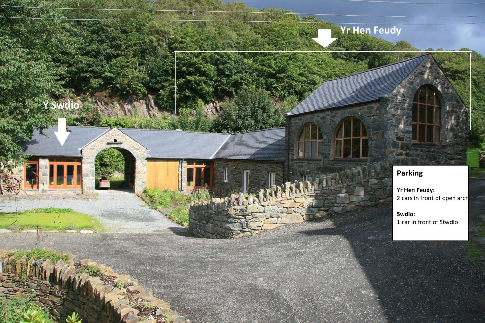 Y Swdio, Ferm Glandwr Barmouth Exterior foto